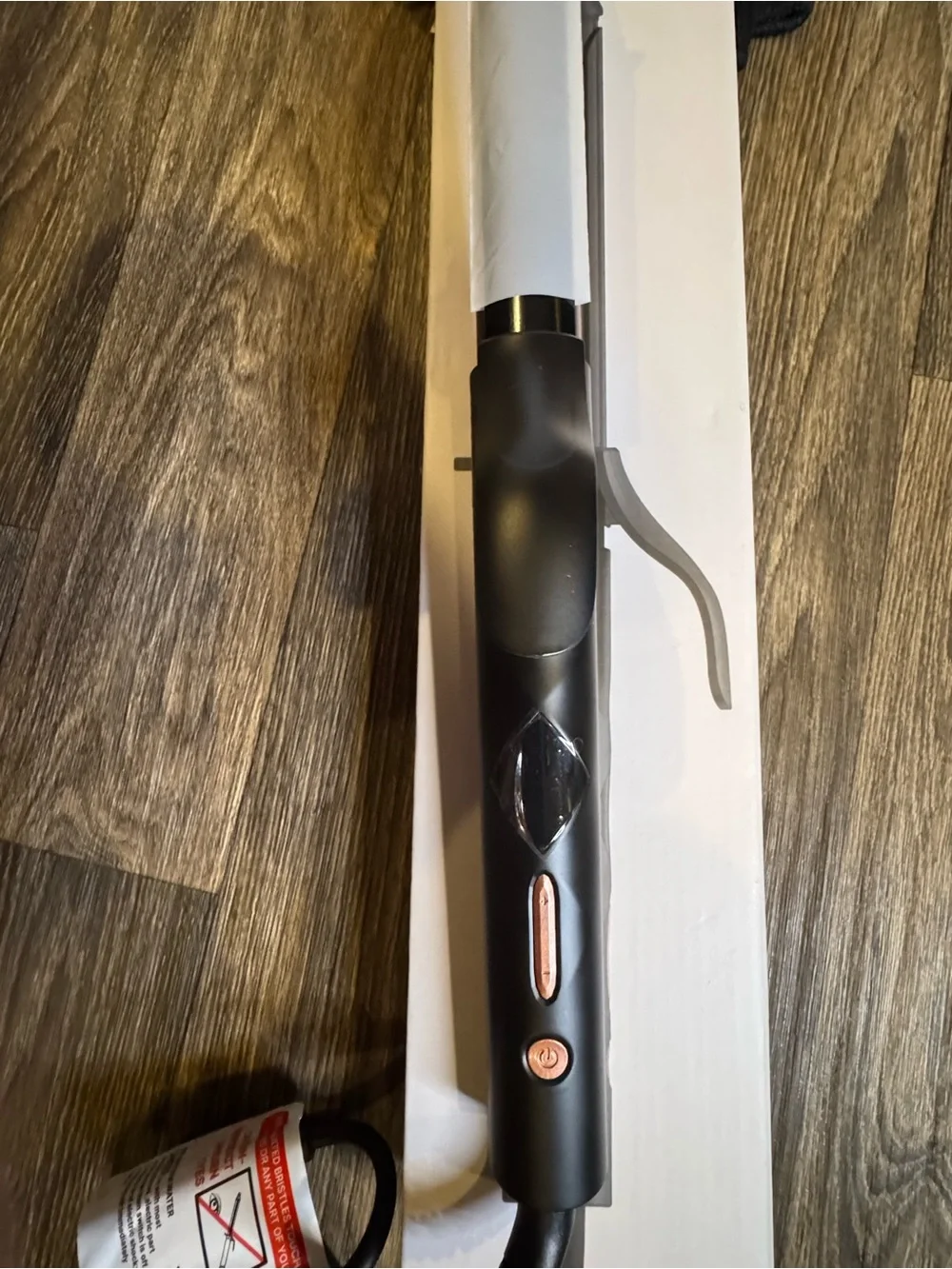 1 inch Titanium Curling Iron with Copper Accents